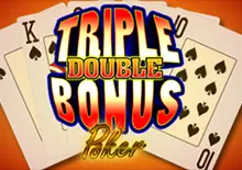 Triple Double Bonus Poker